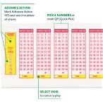 three lottery numbers